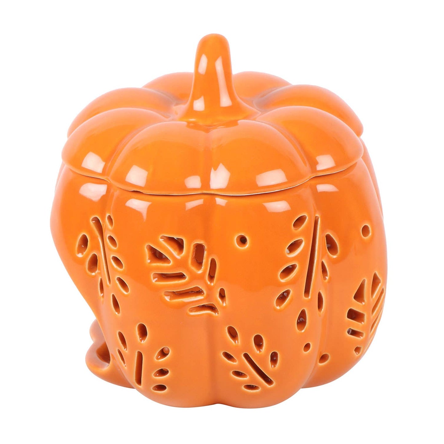 Orange Autumn Leaves Fall Pumpkin Oil Burner