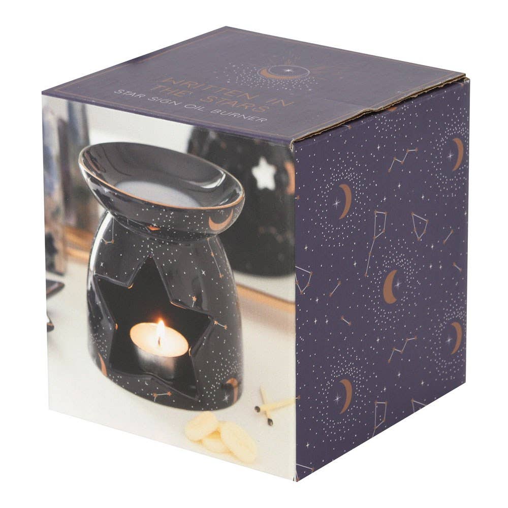 Purple Constellation Oil Burner and Wax Warmer