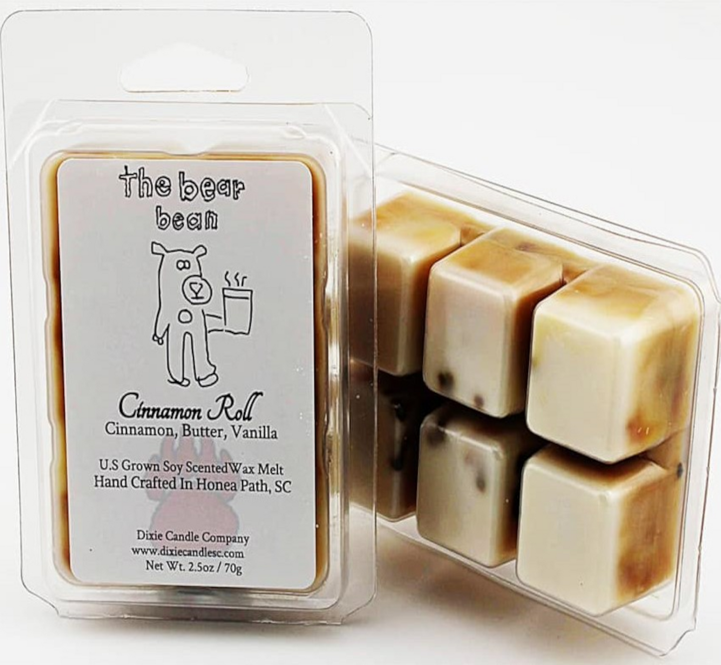 Bear Bean - Cinnamon Roll Wax Melts