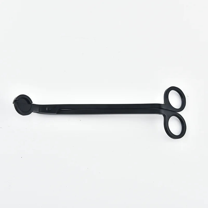 Candle Wick Metal Tool Nursing Scissors Extinguishing Extinguisher Tray Candle Black Trimming hook